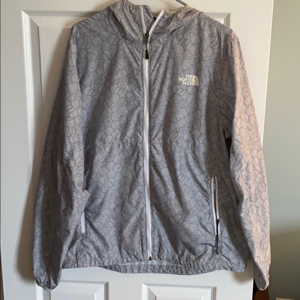 The North Face hooded wind breaker